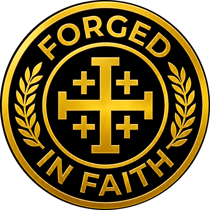 Forged in Faith crest